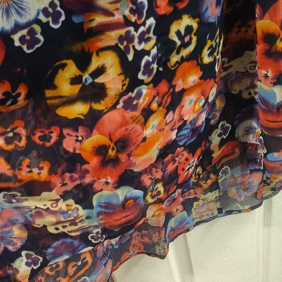 Smart Set Multicolor Floral DRESS - Picture 8 of 16